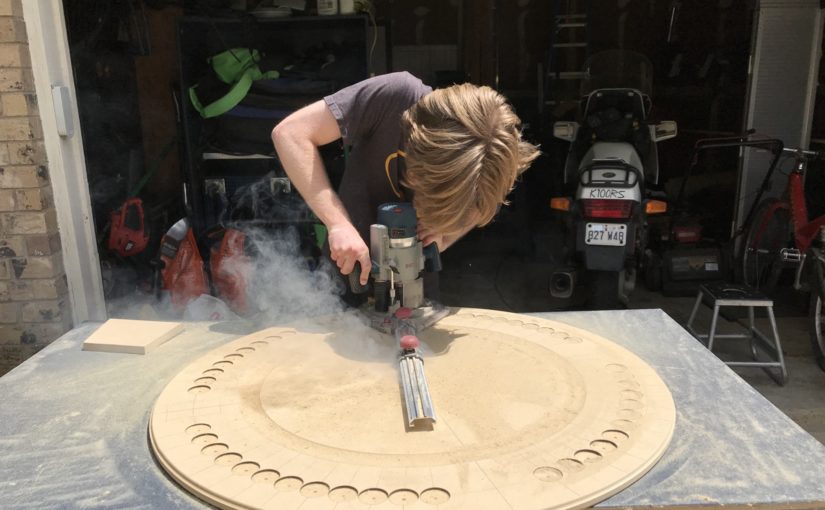 Clock Build – Millwork